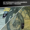 Kit extensor de guardabarros delantero y trasero